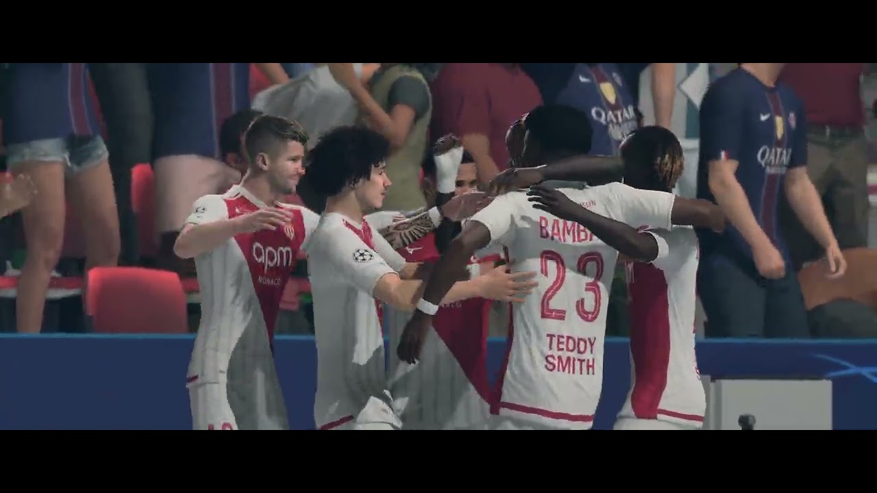 Paris SG vs AS Monaco UCL FC26 Modded