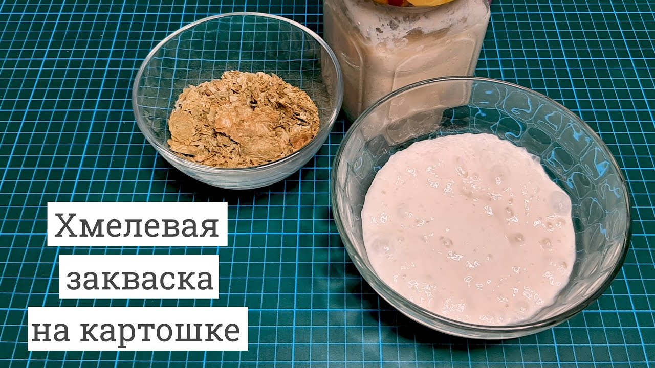 Мой любимый рецепт хмелевой закваски