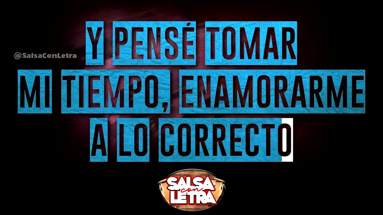 Triste y solo - DLG+letra (Karaoke) (Salsa Con Letra) HQ