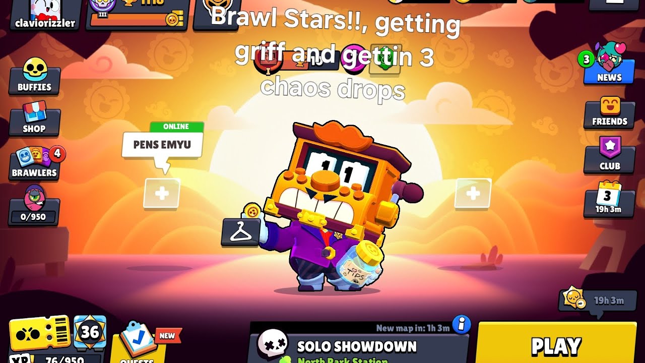 Playing brawl stars! Im getting lucky!!!!!!!!!!!