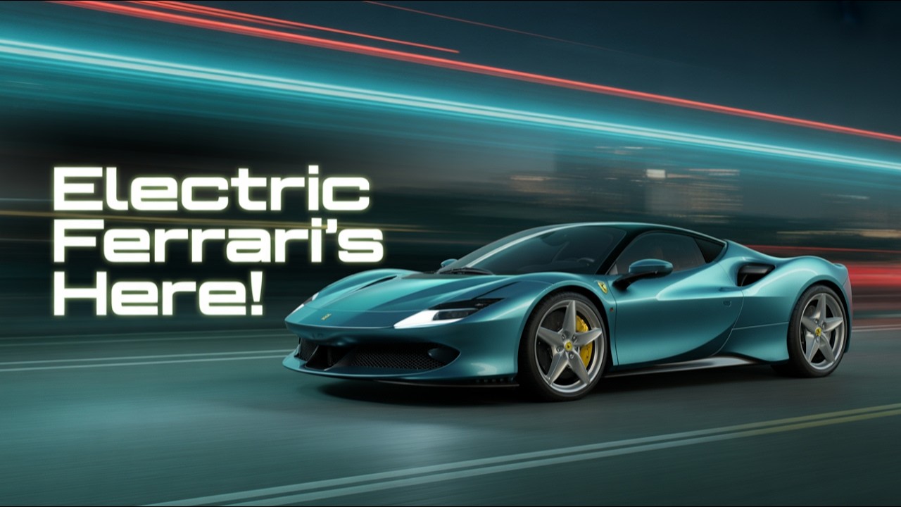 Ferrari Luce — The First Electric Ferrari Just Shocked the World