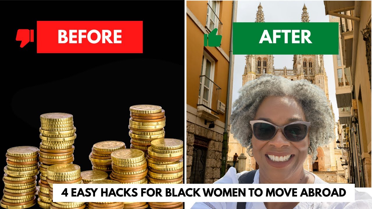 4 Easy Money Hacks for Black Women to Move Abroad
