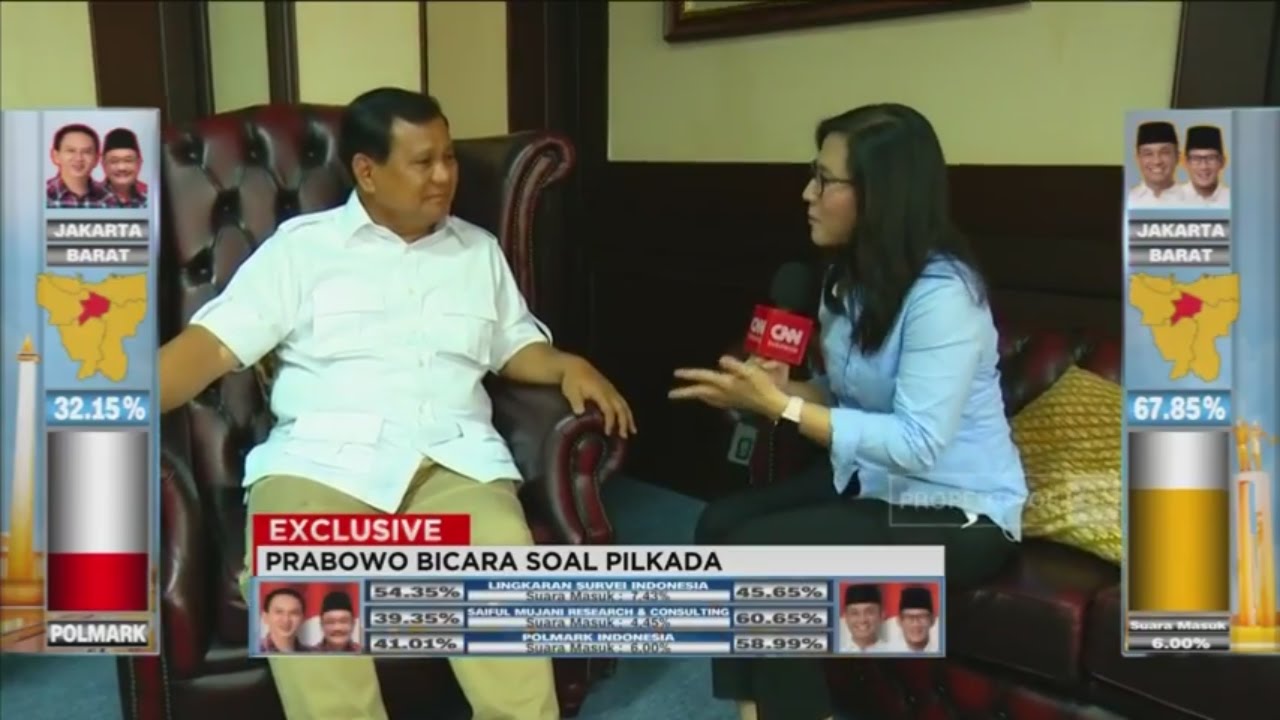 Eksklusif! Prabowo Bicara Soal Pilkada DKI Jakarta