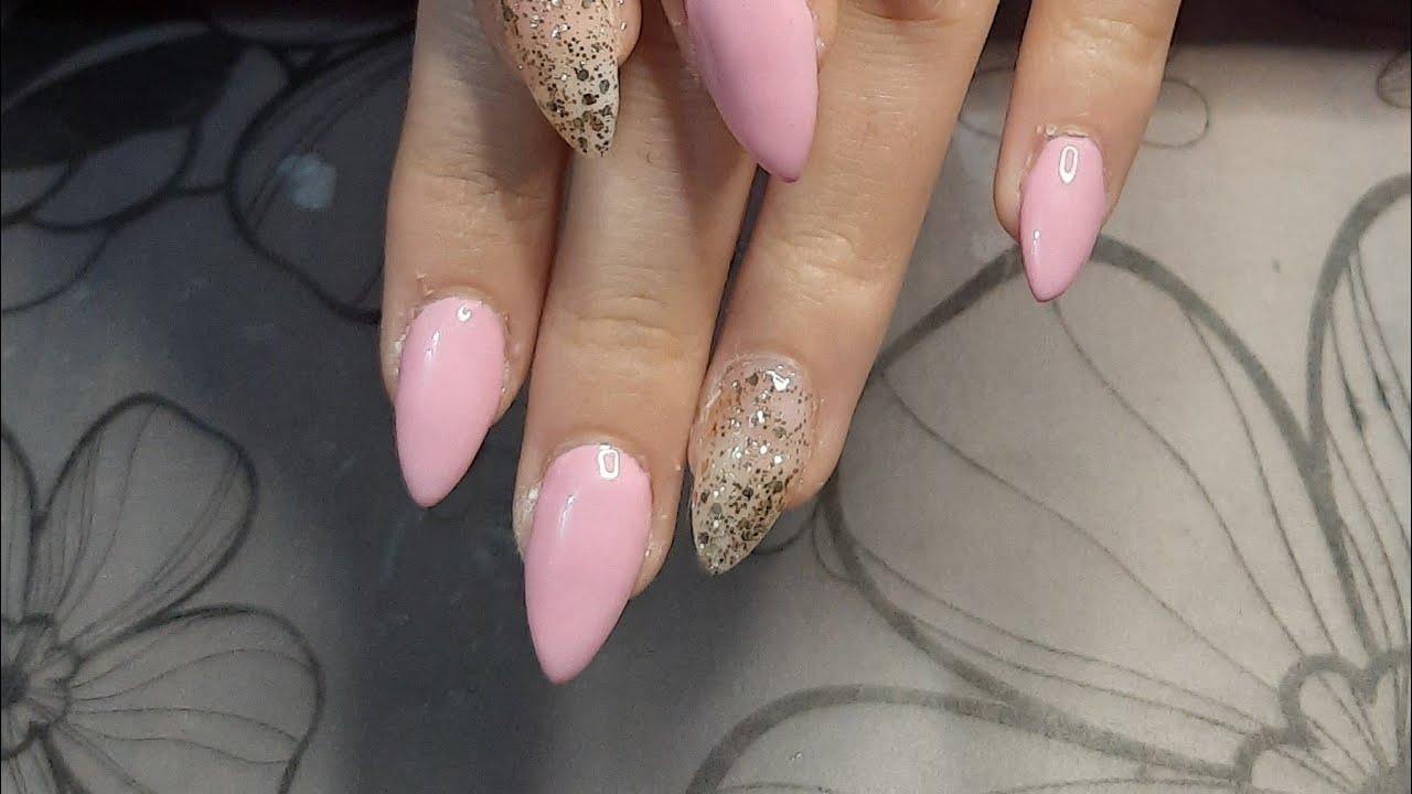 Nail art with gel 💅 Ноктопластика с гел 🥰