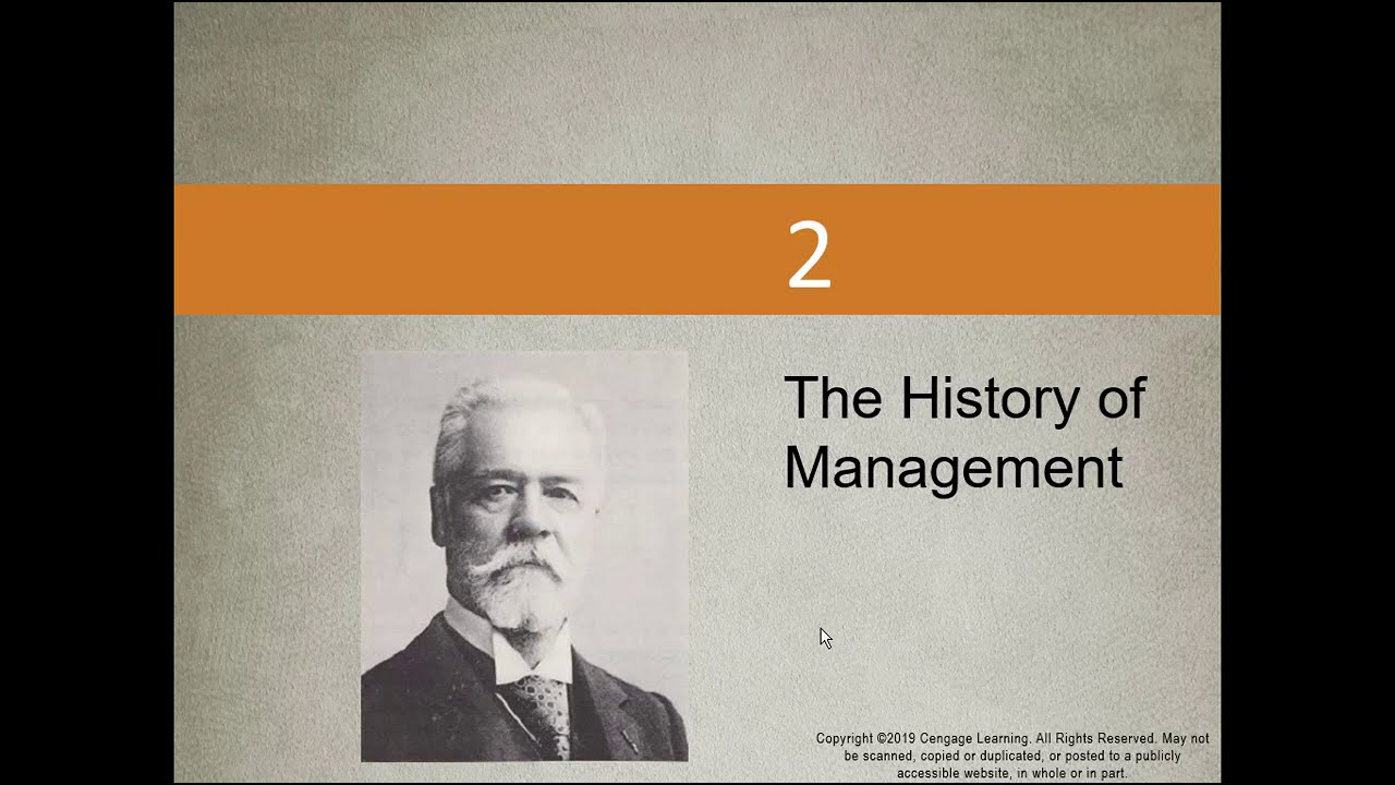 ch2 The History of Management