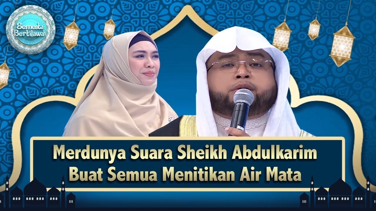 Merdunya Suara Syeikh Abdulkarim, Buat Semua Menitikan Air Mata - Popular Clips