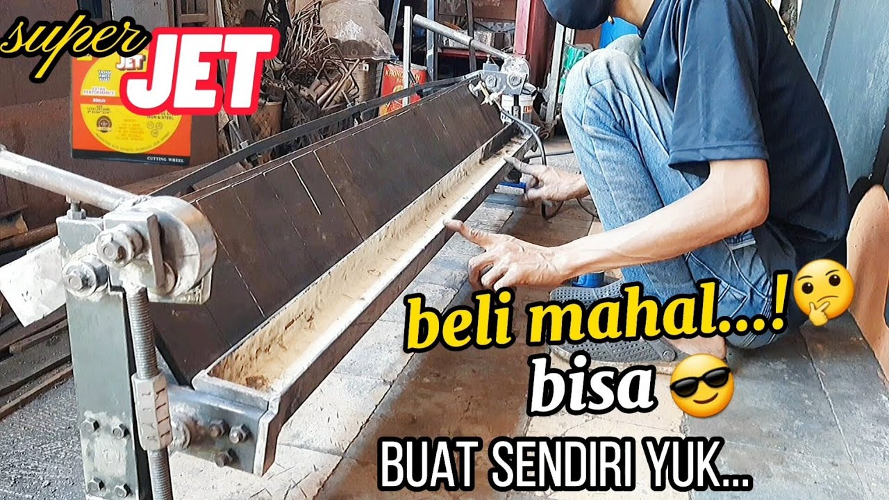bisa yuk buat sendiri..||BENDING PLAT manual 155cm super MAHAL| JET 3in1