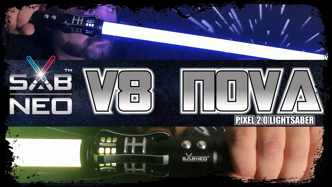 V8 NOVA NEOPIXEL 2.0 SABER | SABNEO | Unboxing and Review