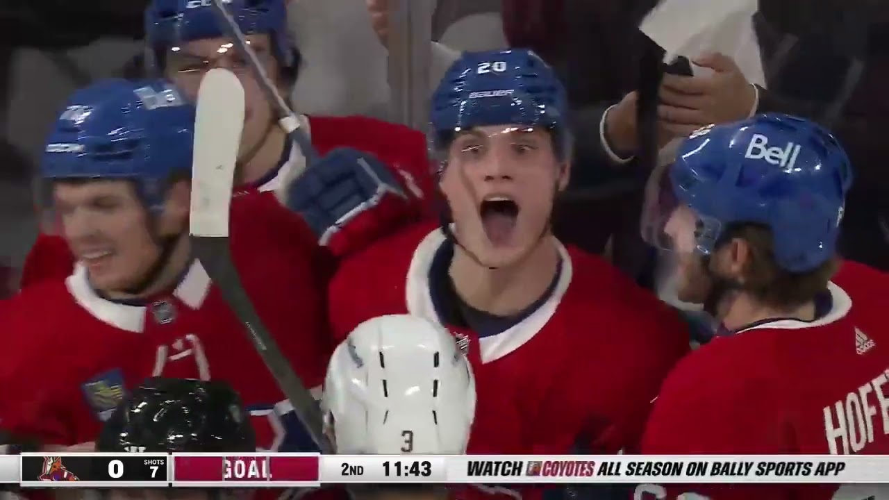NHL Highlights | Coyotes vs. Canadiens - October 20, 2022