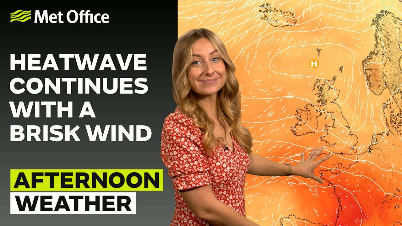 12.07.2026 &mdash; Много солнца &mdash; Прогноз погоды на день в Великобритании &mdash; Met Office Weather