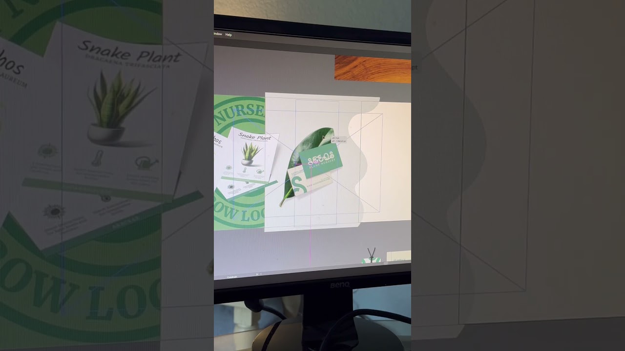 Making a seamless brand design carousel #branddesign #brandidentity
