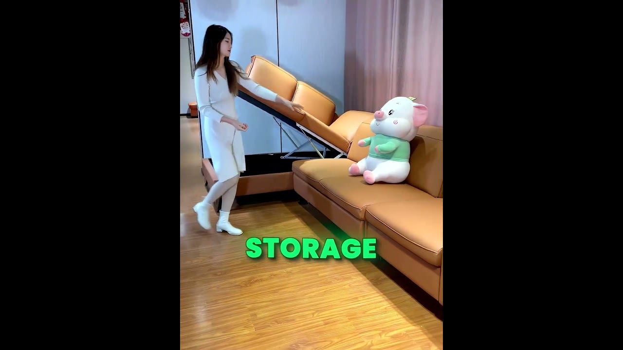 Jej mąż nienawidził tej drogiej sofy&hellip; dop&oacute;ki nie zobaczył, co potrafi 🛋️😳 #shortsviral