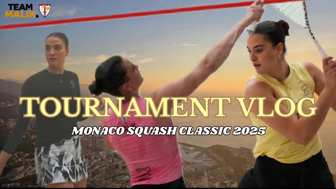 Это лучшее место для игры в сквош в туре!? | Monaco Vlog🇲🇨🎥