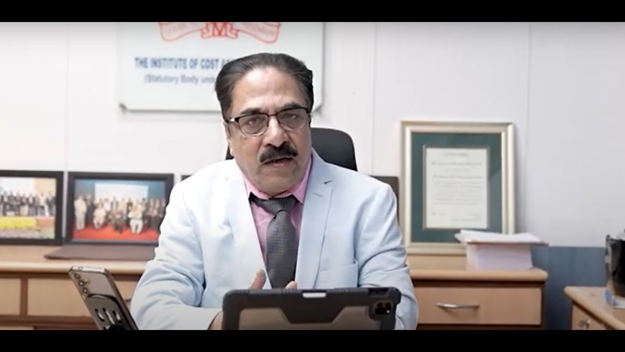 NCMAC 2025 - Welcome message from CMA Bibhuti Bhusan Nayak, President, ICMAI