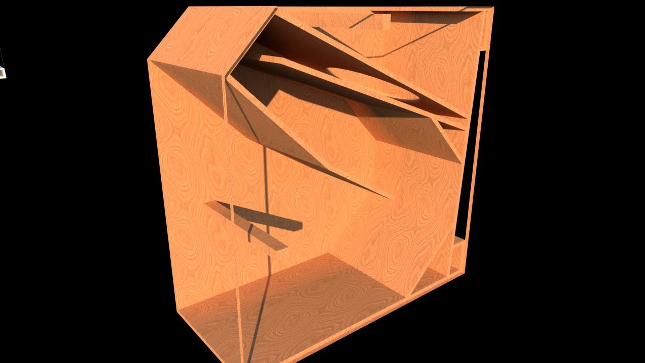 [Box PLAN] BASSMAXX B1 Subwoofer 18inch