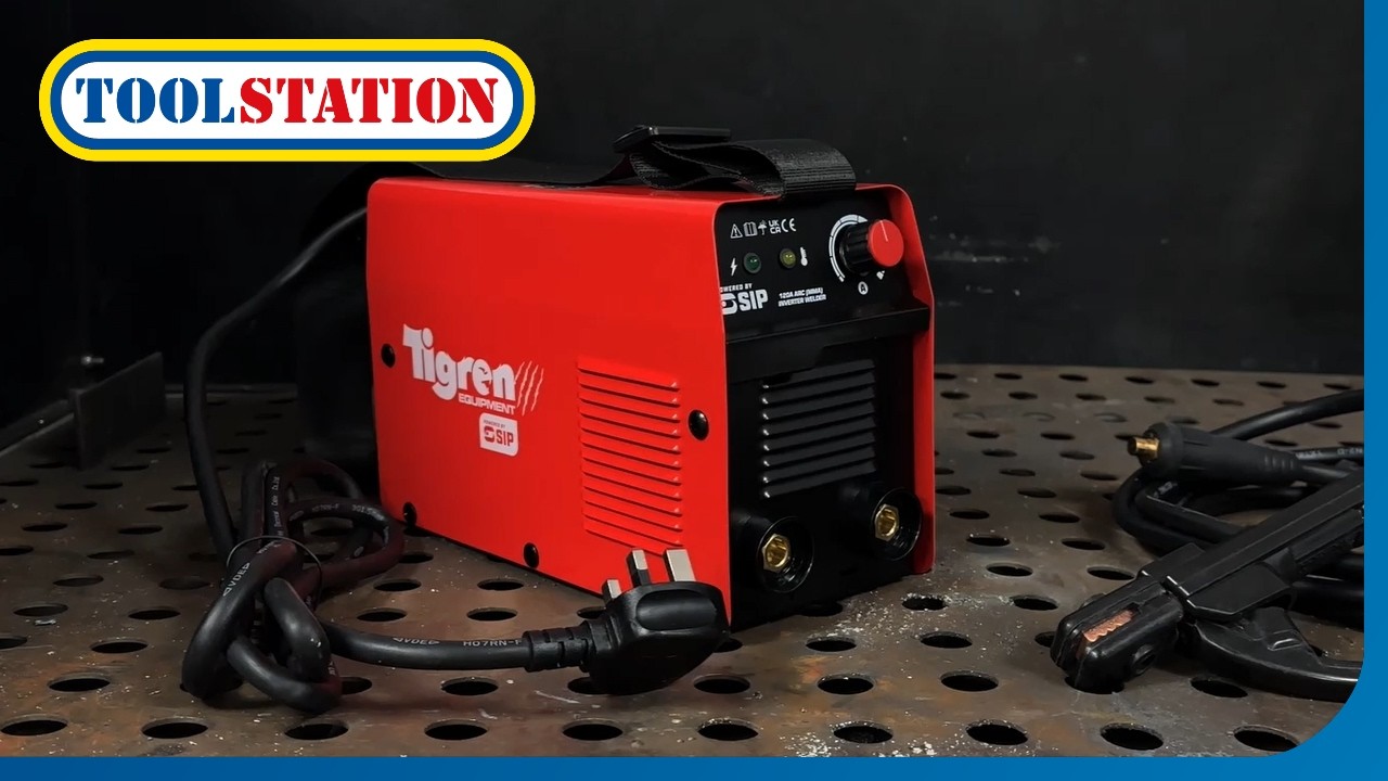SIP Tigren 120A ARC Welder | Professional Power & Portable Performance | Toolstation