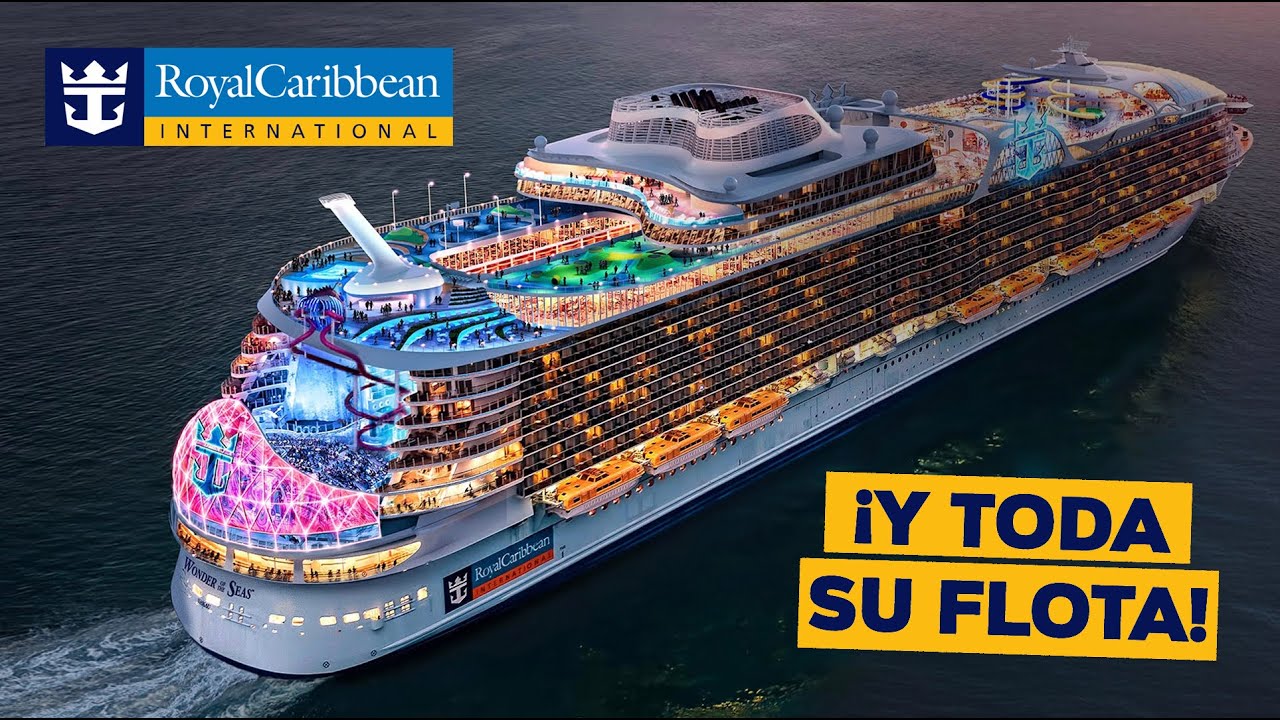 ROYAL CARIBBEAN ▶︎ TODOS SUS CRUCEROS, CARACTERÍSTICAS Y CURIOSIDADES