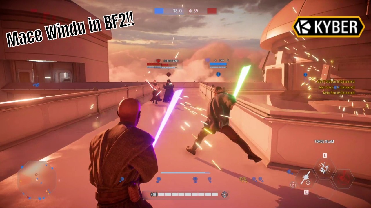 Mace Windu vs EVERYONE… The Most Chaotic Match Ever | Star Wars Battlefront 2 | Heroes vs Villains