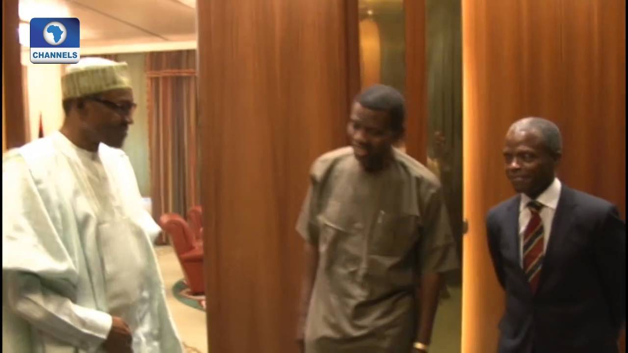 Channelstv Exclusive: Buhari Meets With Pastor Adeboye