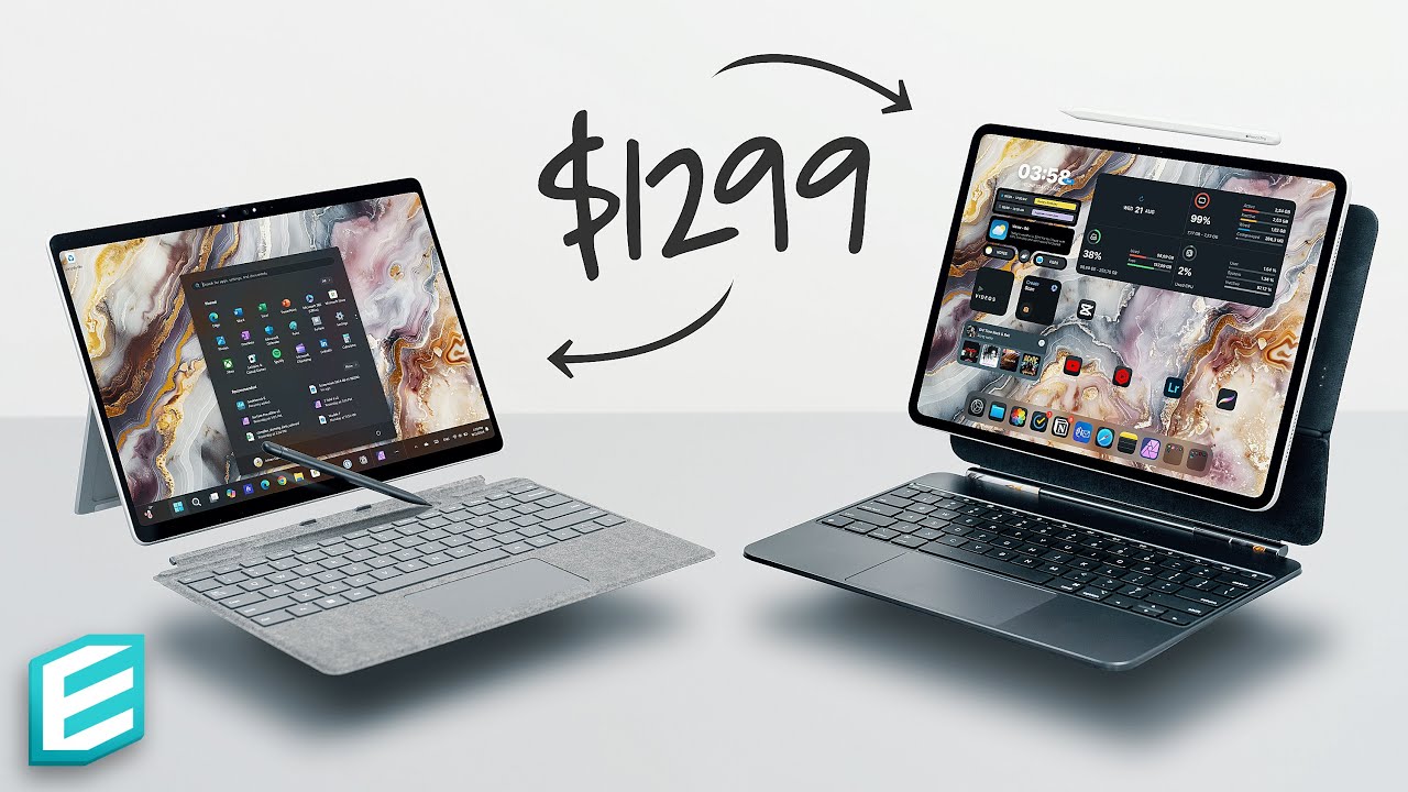 iPad Pro M4 против Surface Pro 11 — моя дилемма 2-в-1 🤔 2024