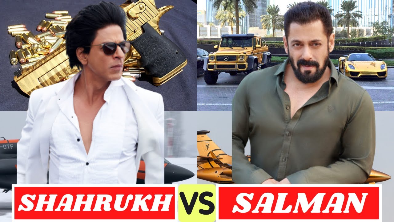 Salman Khan VS Shahrukh Khan Lifestyle, Income, House, Cars, Property, Yacht, Private Jet & NetWorth