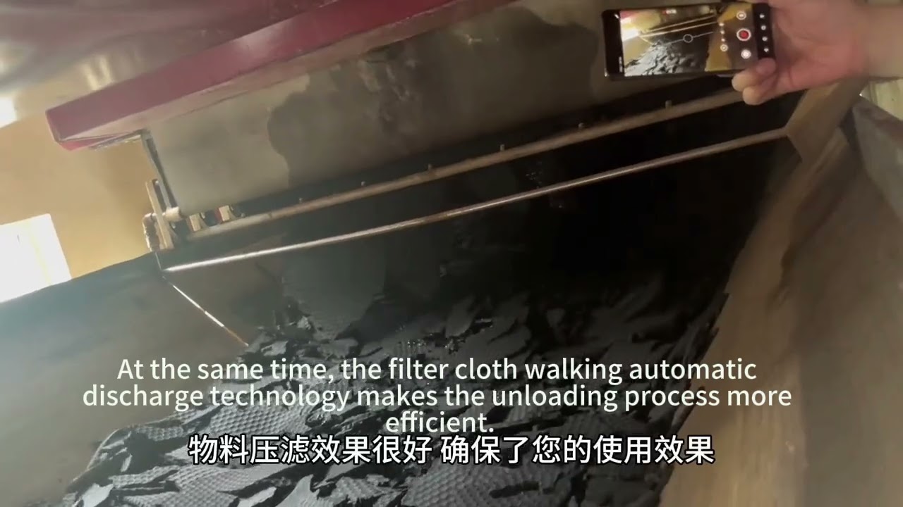 Mobile Filter Cloth Membrane Filter Press