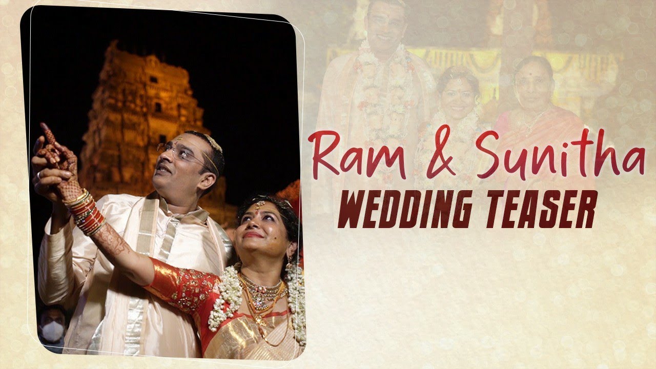 Singer Sunitha & Ram Veerapaneni Wedding Video | 