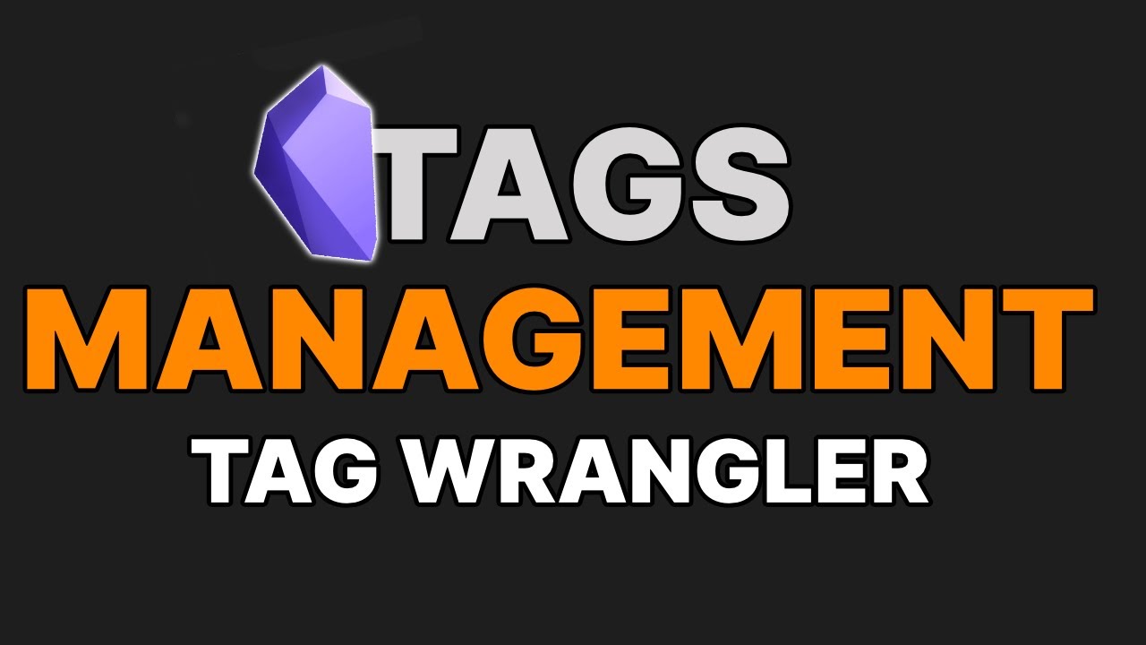 Obsidian tag management