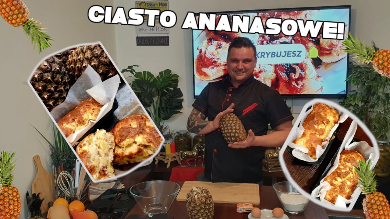 Prosty, szybki przepis na ciasto ananasowe!