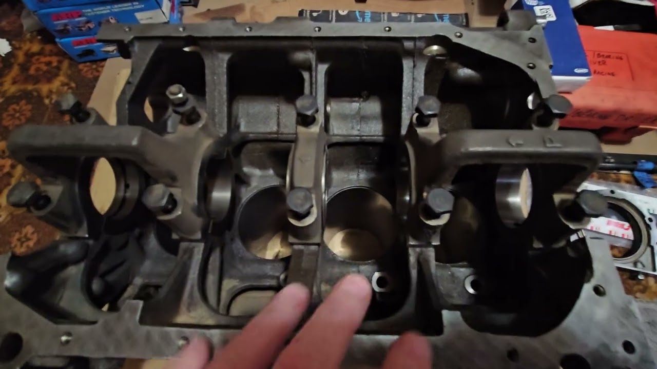 4g63 Turbo Motor Beginning of Assembly 