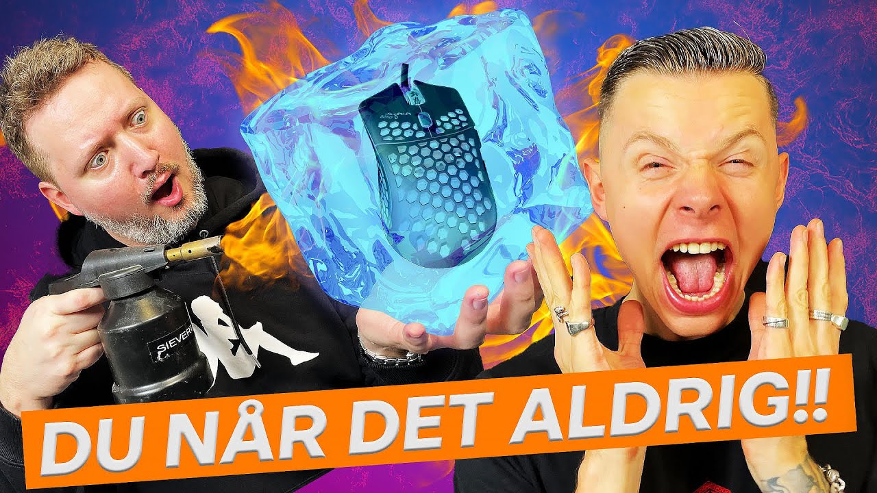 Hvor hurtigt kan man SMELTE en isblok med en flammekaster!?