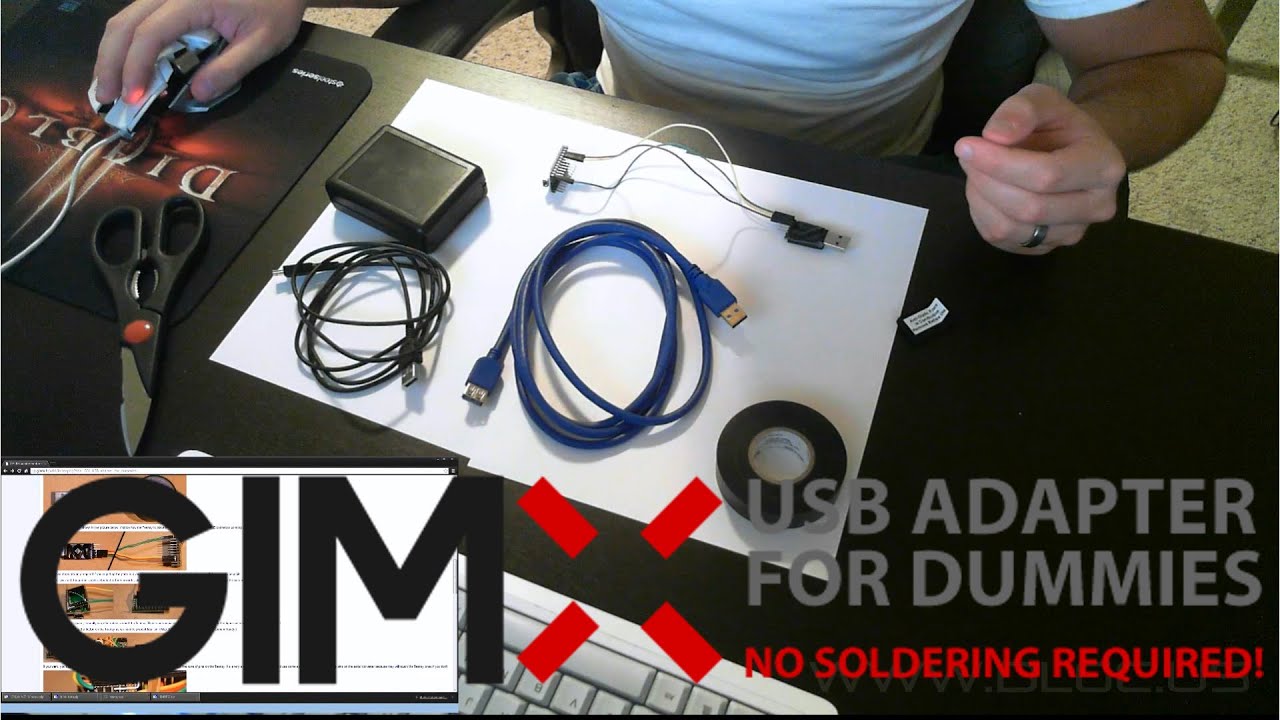 Use A Mouse and Keyboard On PS4/PS3/Xbox360/XBONE - GIMX