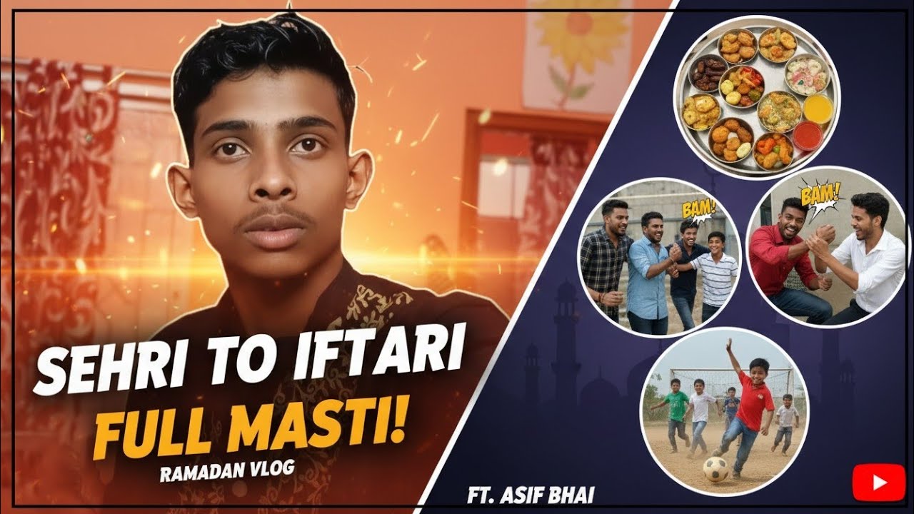 Sehri se Iftari tak Full Masti! 🌙 | Doston ke Saath Panja aur Ground mein Fun ⚽ | Ramadan Vlog 2026