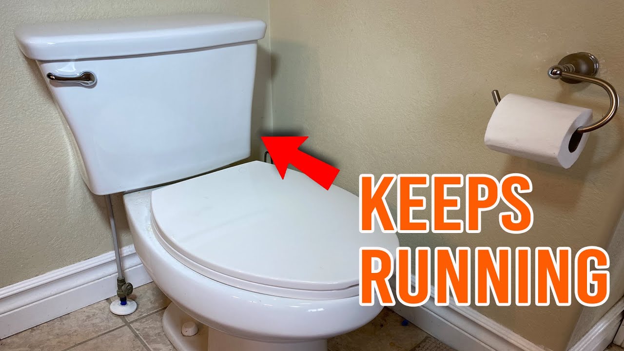 Stop Toilet From Running Water – EASY FIX