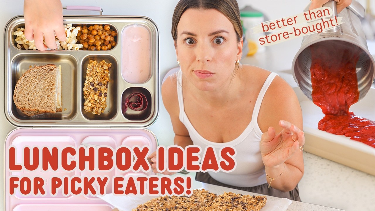 Back to School Healthy Snack Meal Prep | Recipes for Picky Eaters