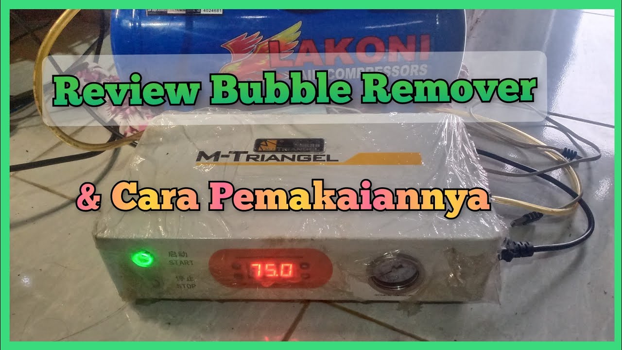 BUBBLE REMOVER Merk M-Triangel ( Alat Penghilang Gelembung Di Lcd ) Cara Menggunakan nya..