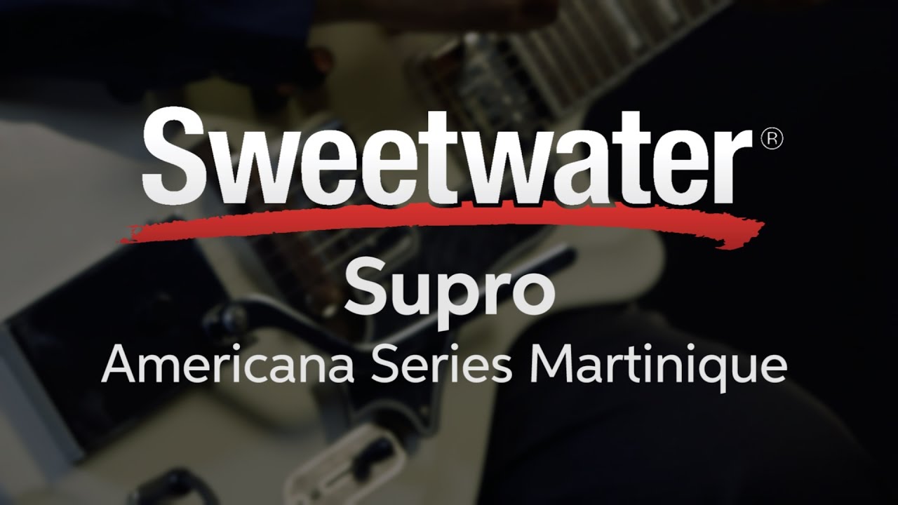 Supro Americana Series Martinique Electric Guitar Demo