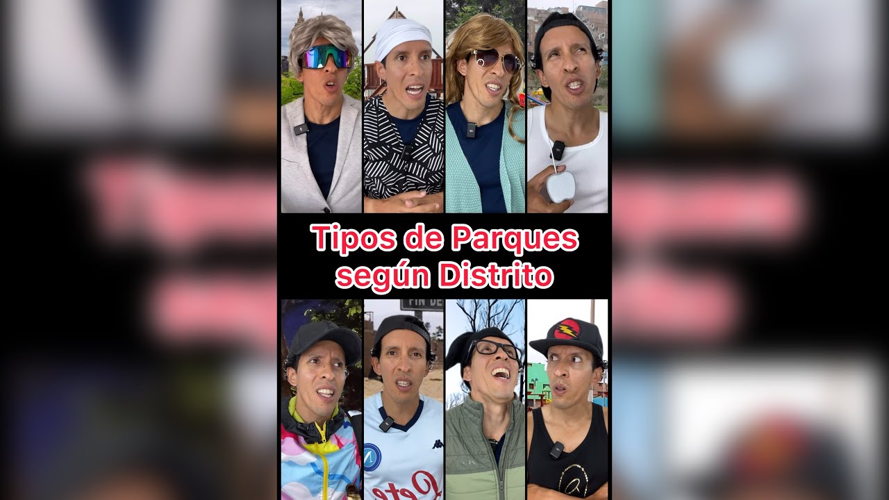 TIPOS DE PARQUES SEGÚN DISTRITO 😂🌳