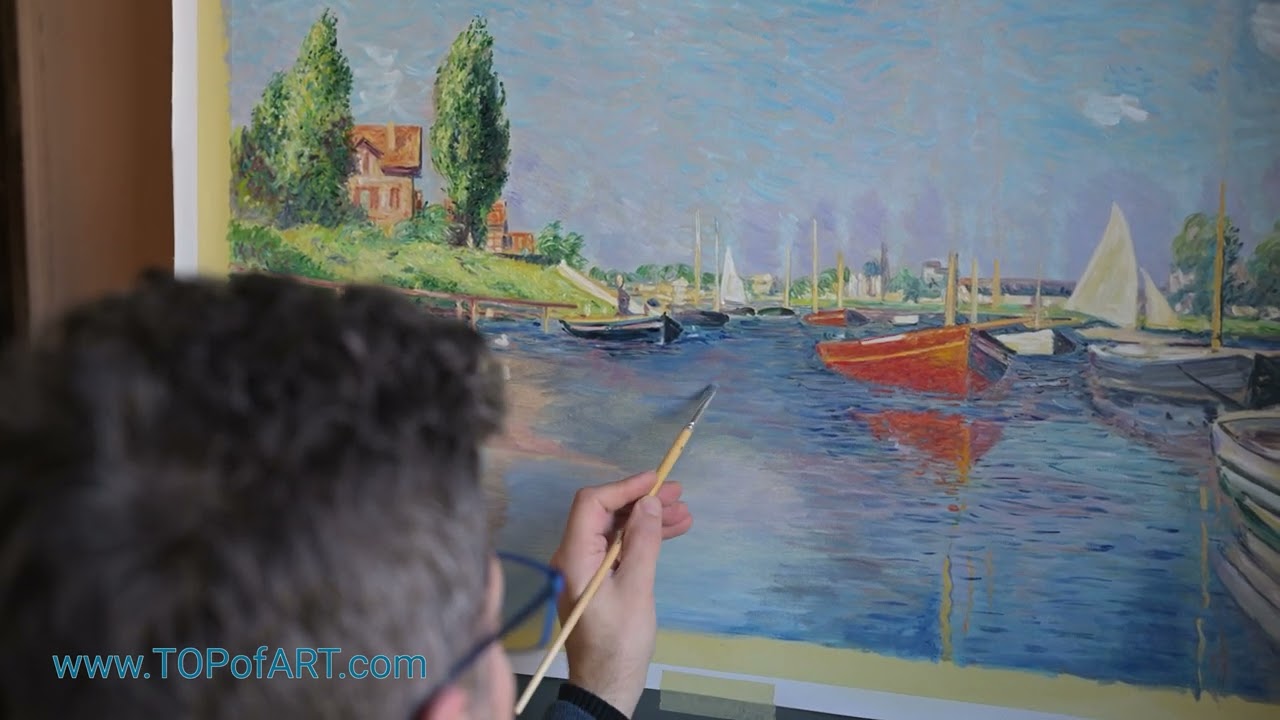 The Reproduction Process of Claude Monet's 