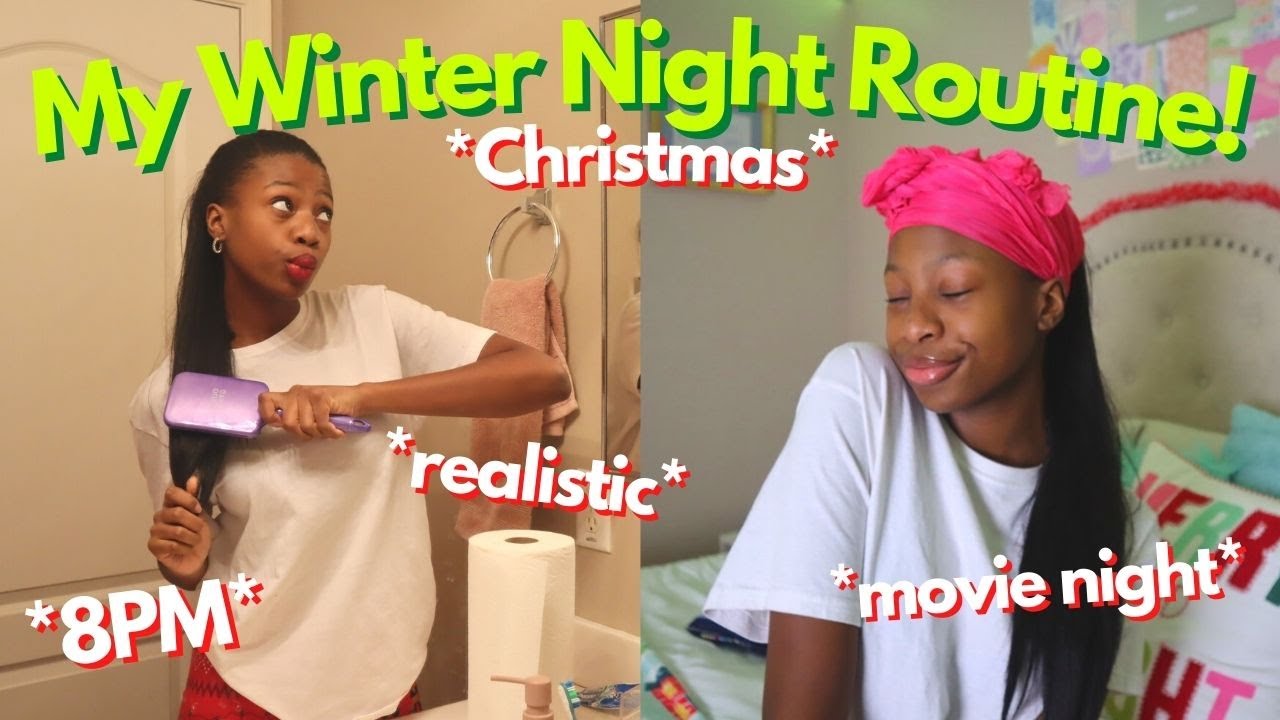 My Christmas Night Routine 2022! | Winter Night Routine!