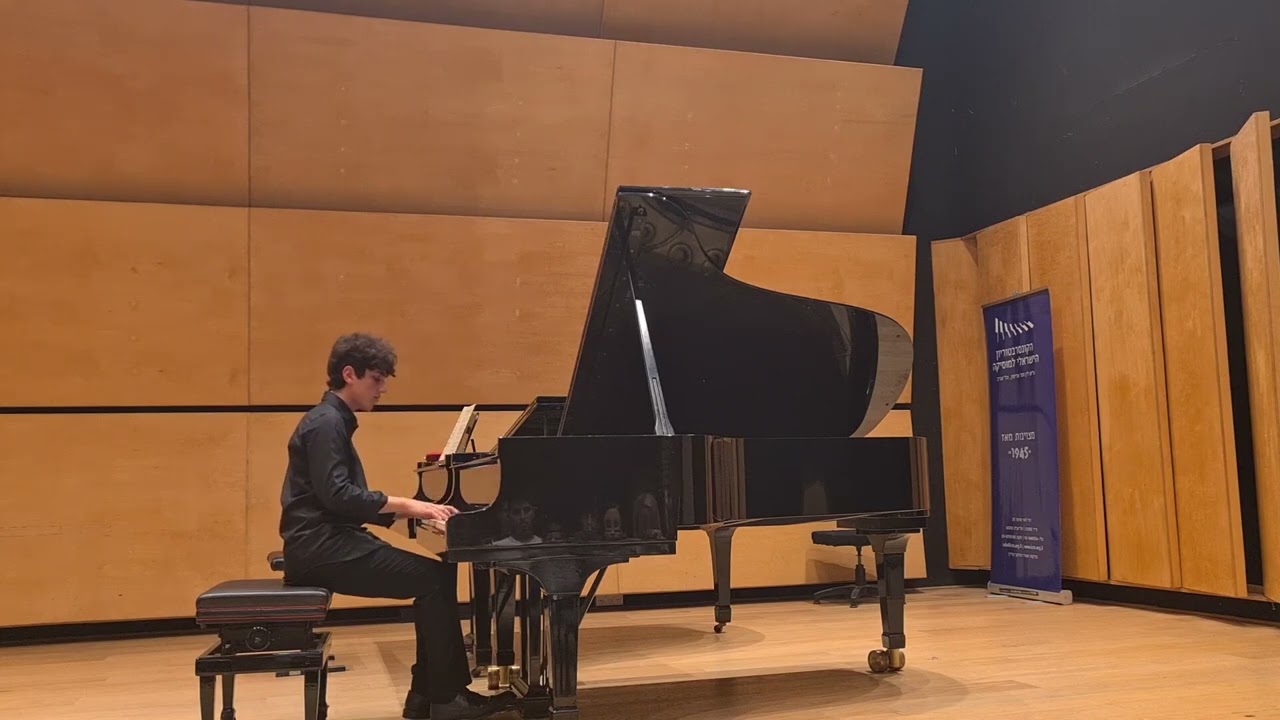 Itay Regev - Bach: Toccata in E minor, BWV 914