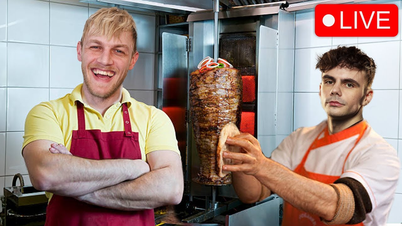 LIVE 🔴 Milan speelt Kebab Chefs - Restaurant Simulator met Don Kaaklijn!
