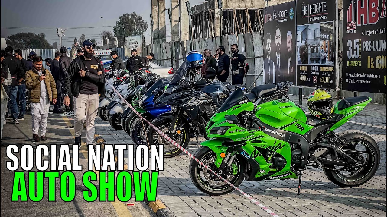 SOCIAL NATION AUTOSHOW 2025 | HEAVY BIKE KA TOOFAAN!