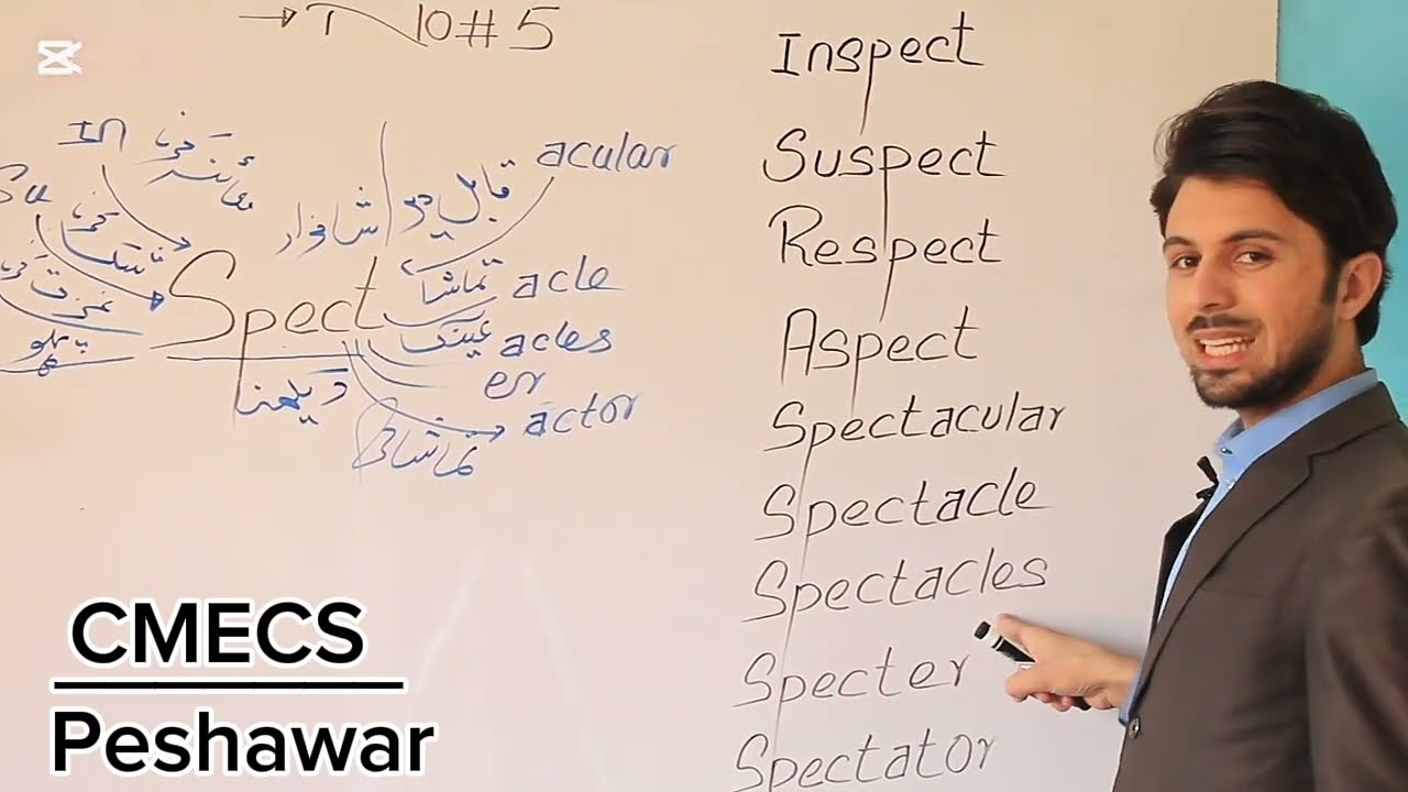 Vocabulary// Root word spect// Kamran Kamml Khan