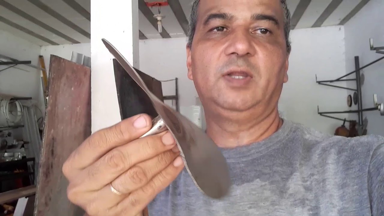 Pedalinho caseiro.  Hélice