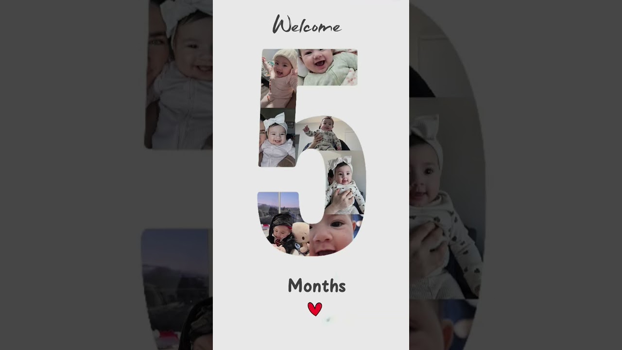 Ashley turns five months 🩷 