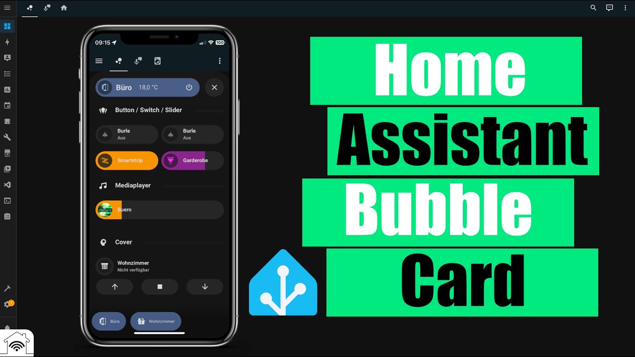 Home Assistant Dashboard Bubble Card -  Eine der Besten Karten 2023?