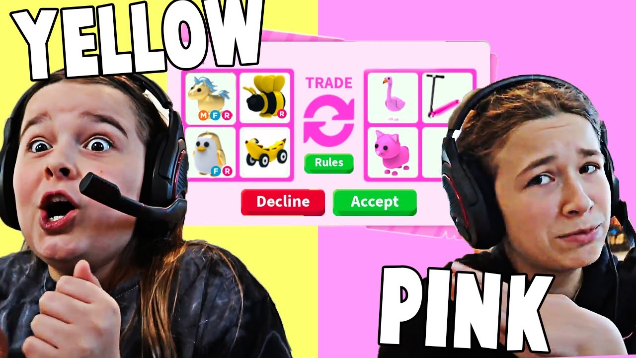 Trading in your COLOR in ADOPT ME!! **ROBLOX** | JKREW GAMING