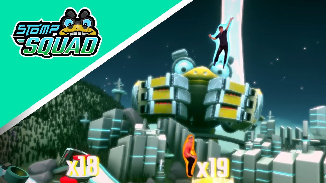 New 2-player trampoline game: Stomp Squad for ValoJump® | Valo Motion