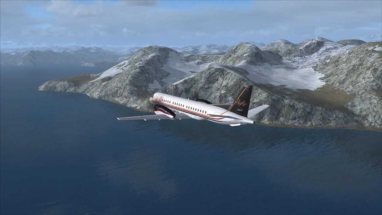 Microsoft Flight Simulator X | Anchorage - Dutch Harbor | VirtualCol Saab 2000